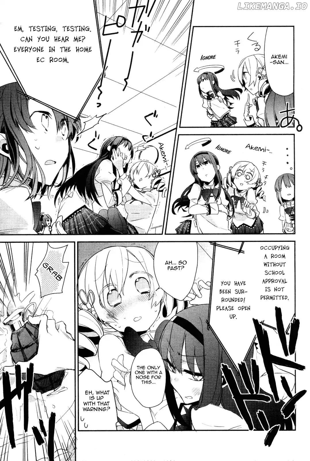 Mahou Shoujobu Madoka Magica chapter 1 - page 17