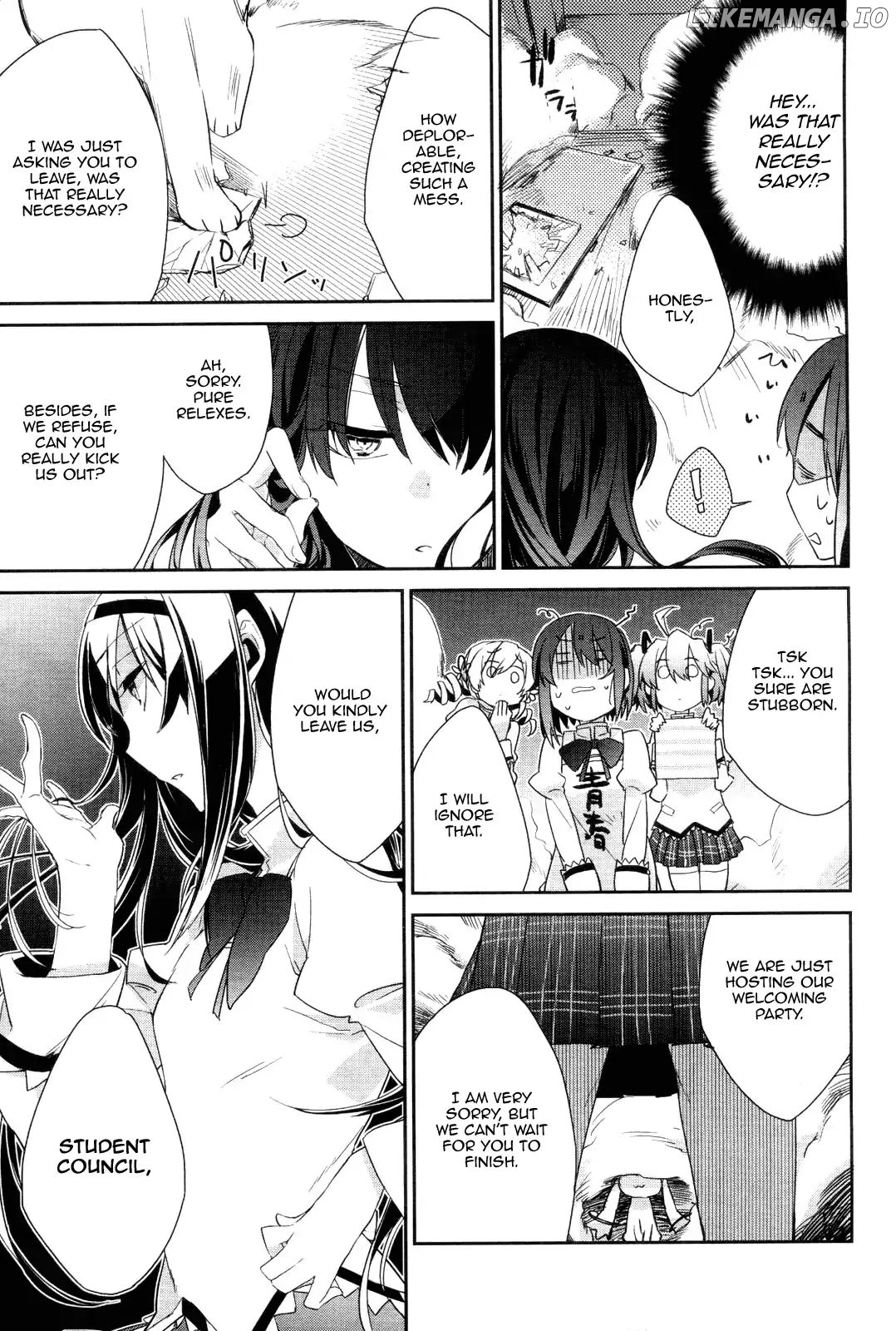 Mahou Shoujobu Madoka Magica chapter 1 - page 19