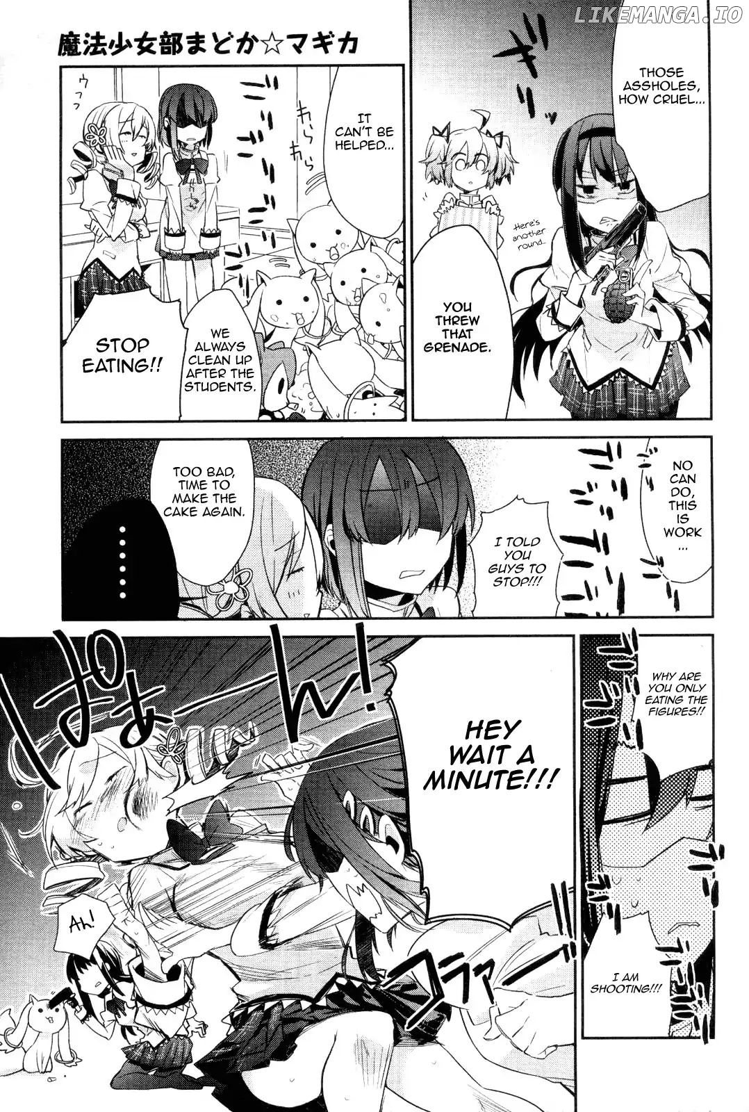 Mahou Shoujobu Madoka Magica chapter 1 - page 21