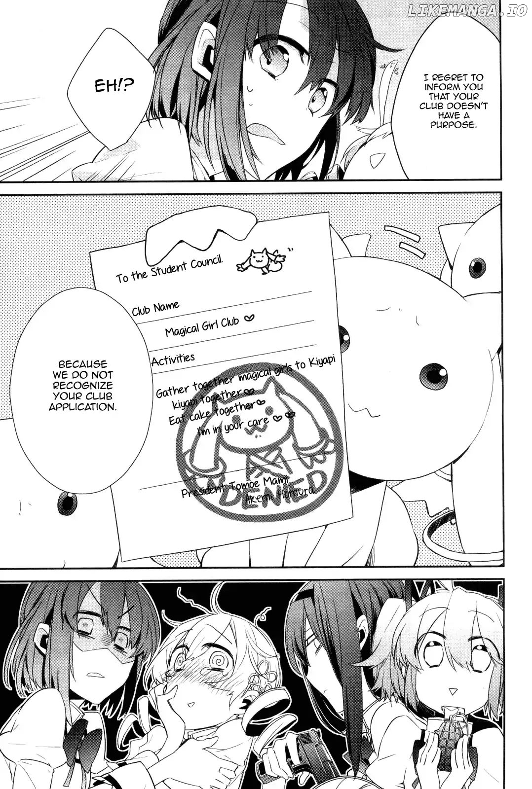 Mahou Shoujobu Madoka Magica chapter 1 - page 23