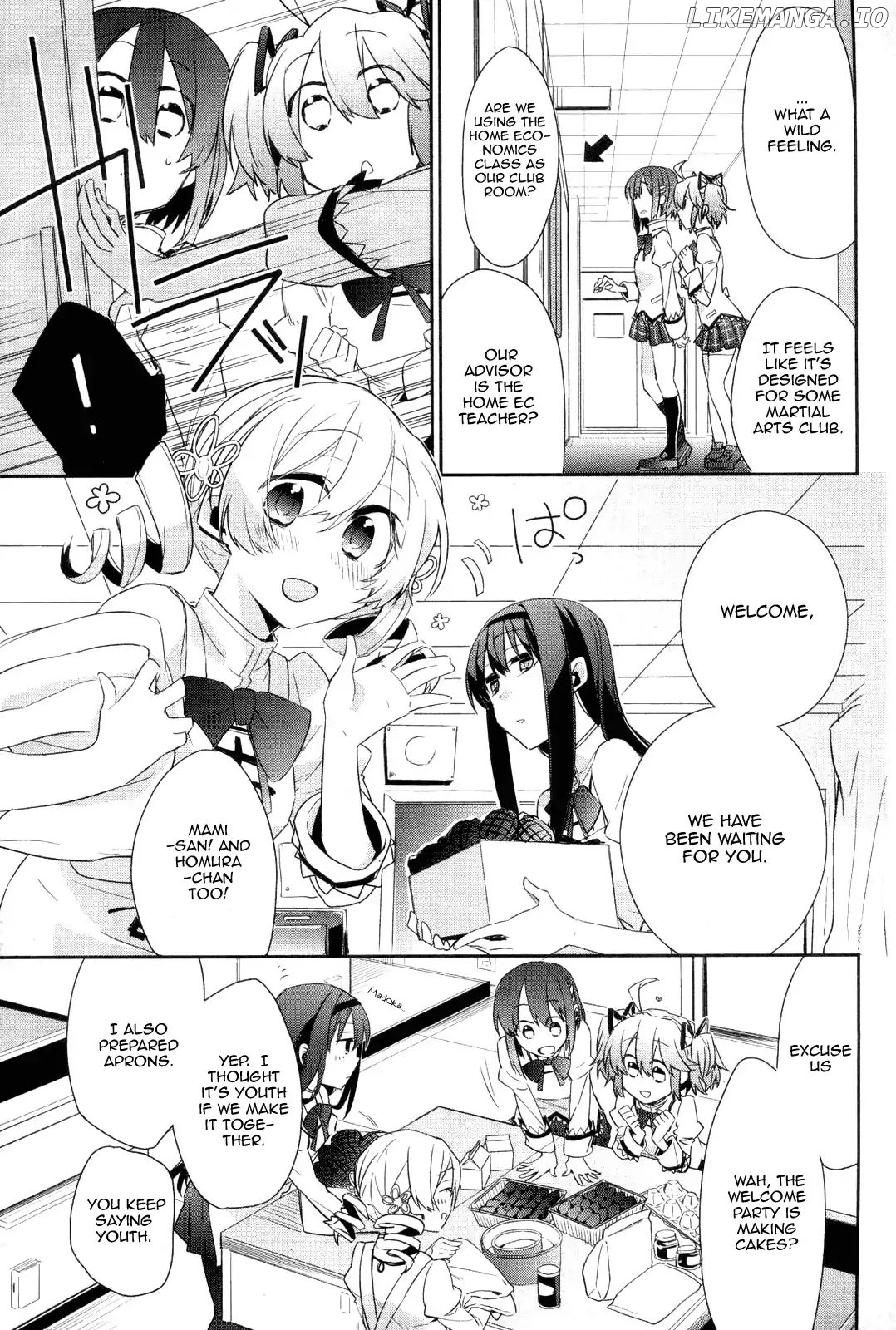 Mahou Shoujobu Madoka Magica chapter 1 - page 9