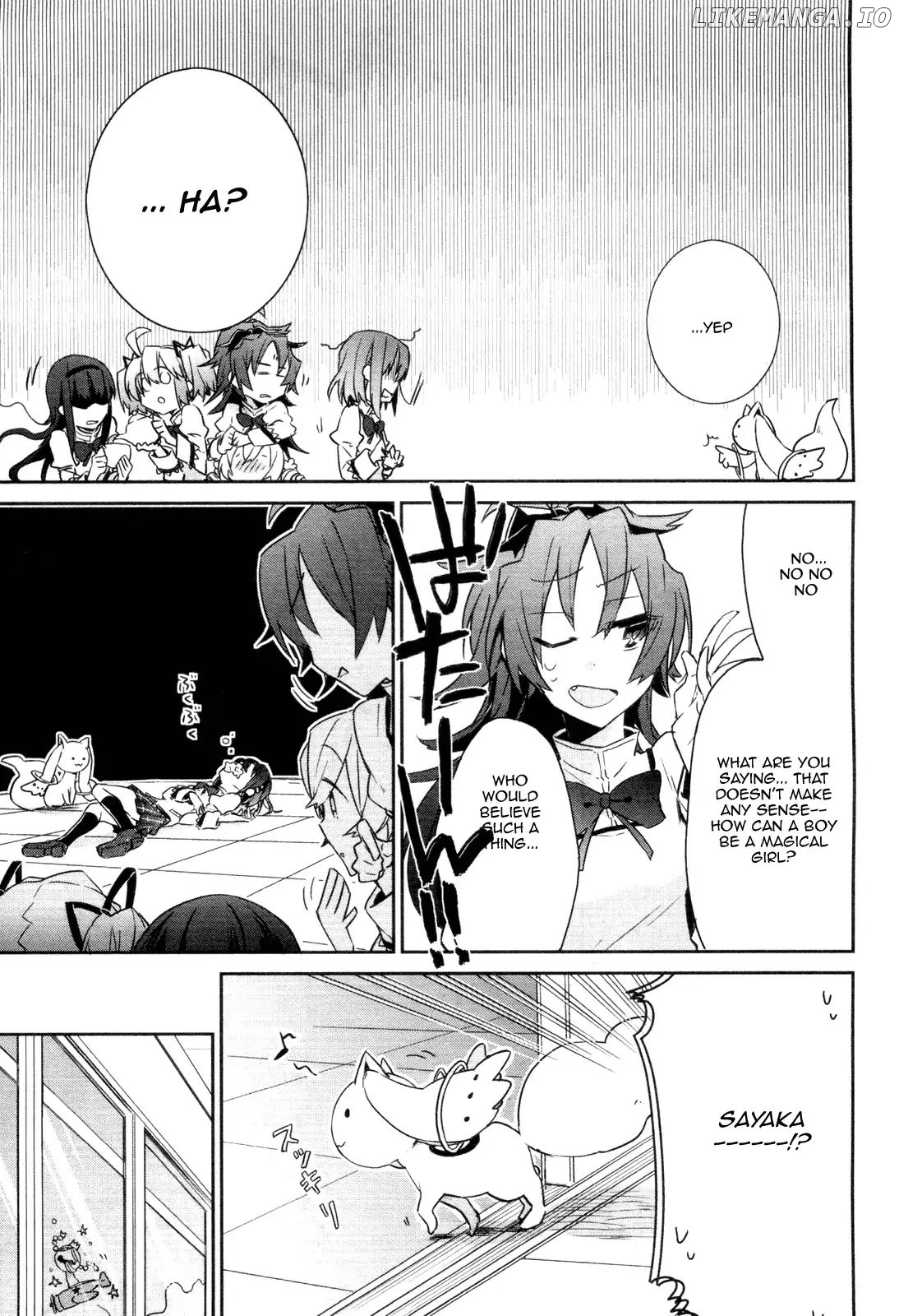 Mahou Shoujobu Madoka Magica chapter 3 - page 7