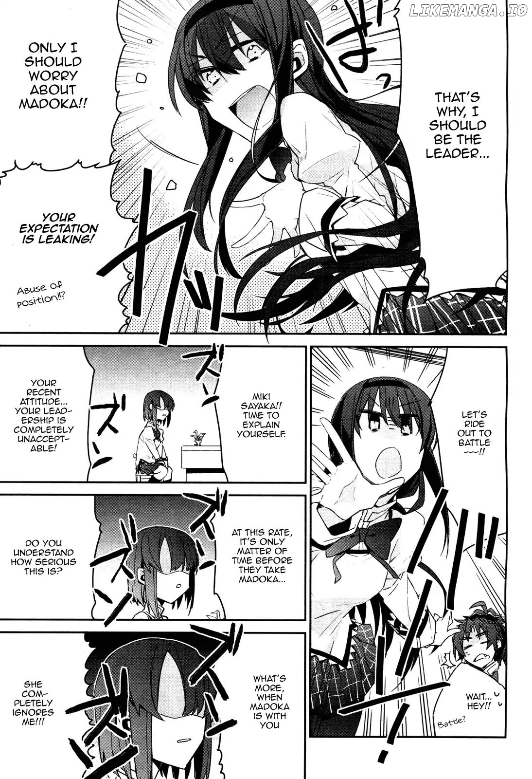 Mahou Shoujobu Madoka Magica chapter 4 - page 22