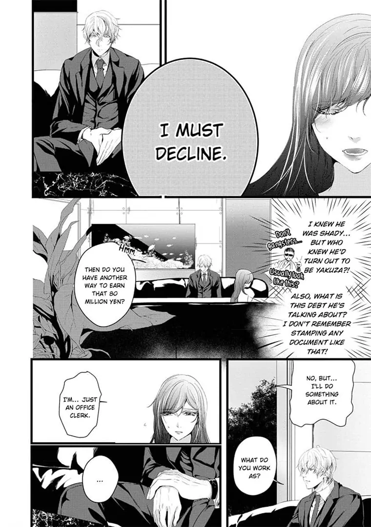 Zetsurin Yakuza no Gokujou Aibu Nogarerarenai Keiyaku Kekkon Chapter 2 - page 8