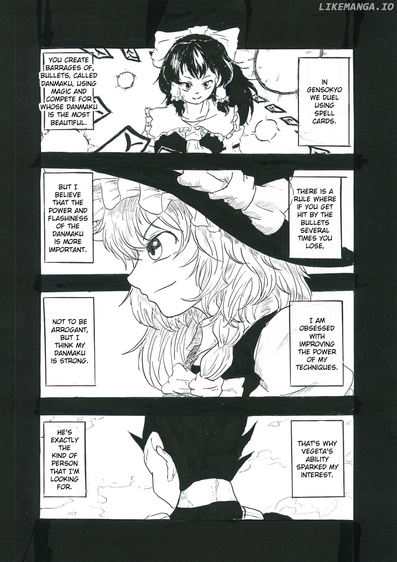 Touhou & Dragon Ball Z - EAST VEGETA (Doujinshi) Chapter 2 - page 2