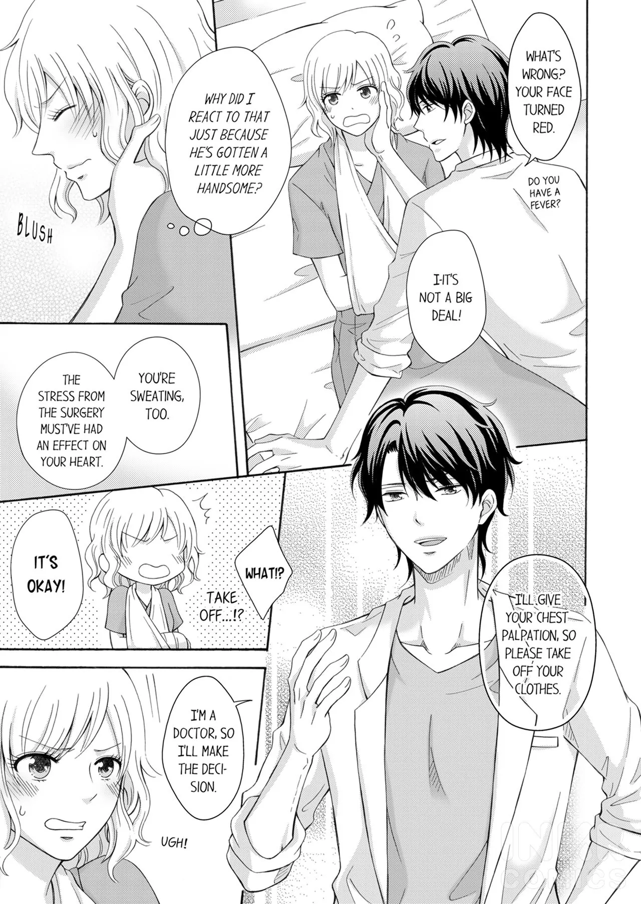 My Childhood Friend is a Perverted Doctor - This is Not a Palpation, He’s Fondling Me! Chapter 1 - page 8