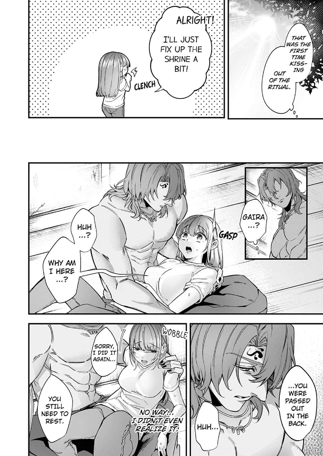 Hitogirai Kami-sama wa Ikenie Shojo wo Chouai suru Chapter 4 - page 8