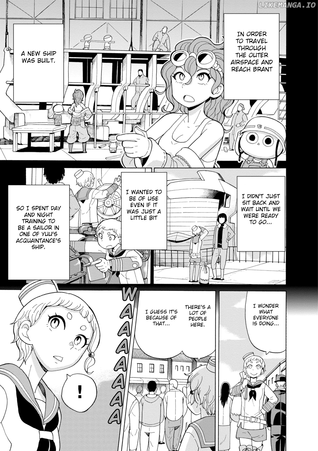 Asebi and Adventurers of Sky World Chapter 40 - page 3