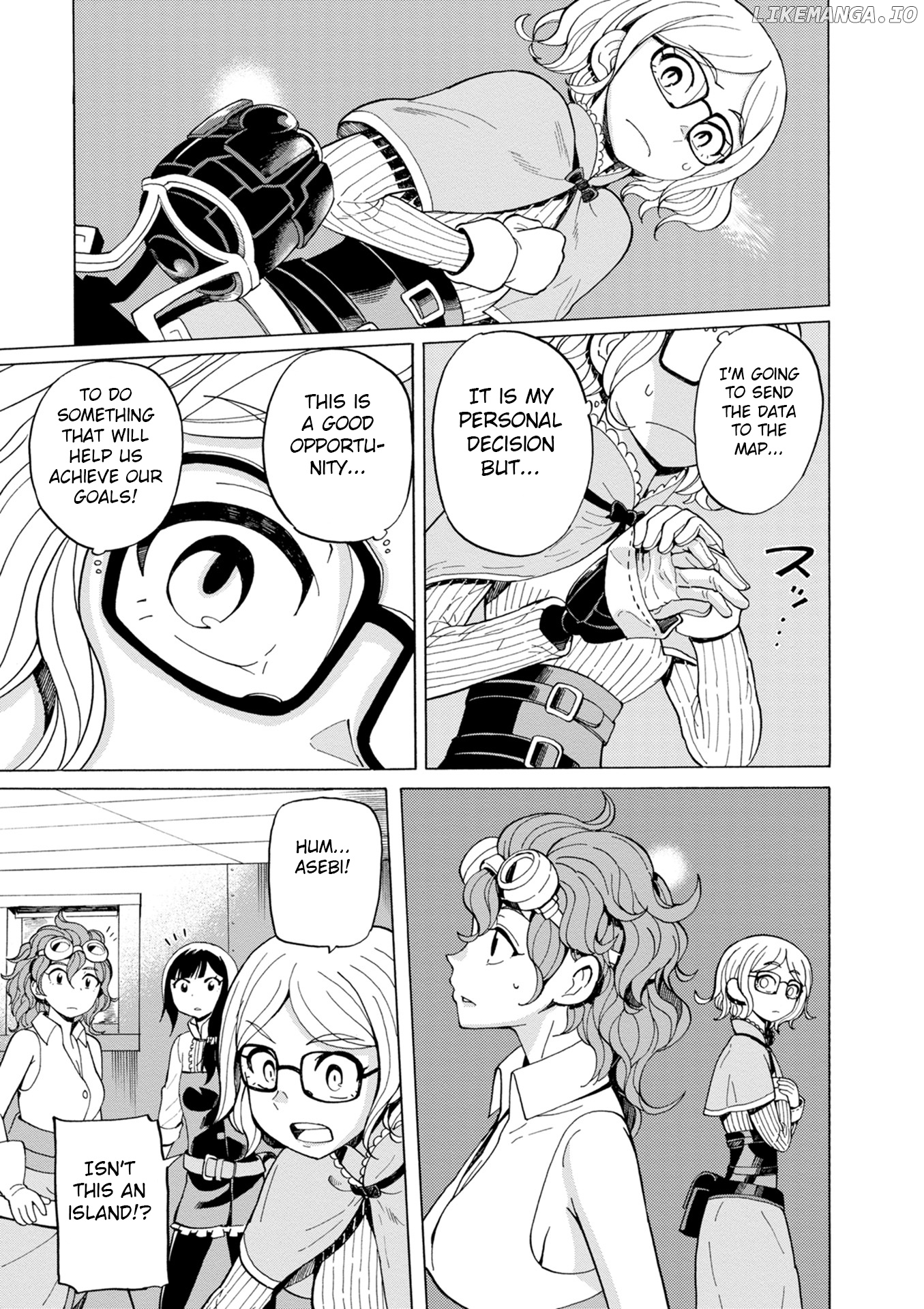Asebi and Adventurers of Sky World Chapter 44 - page 3