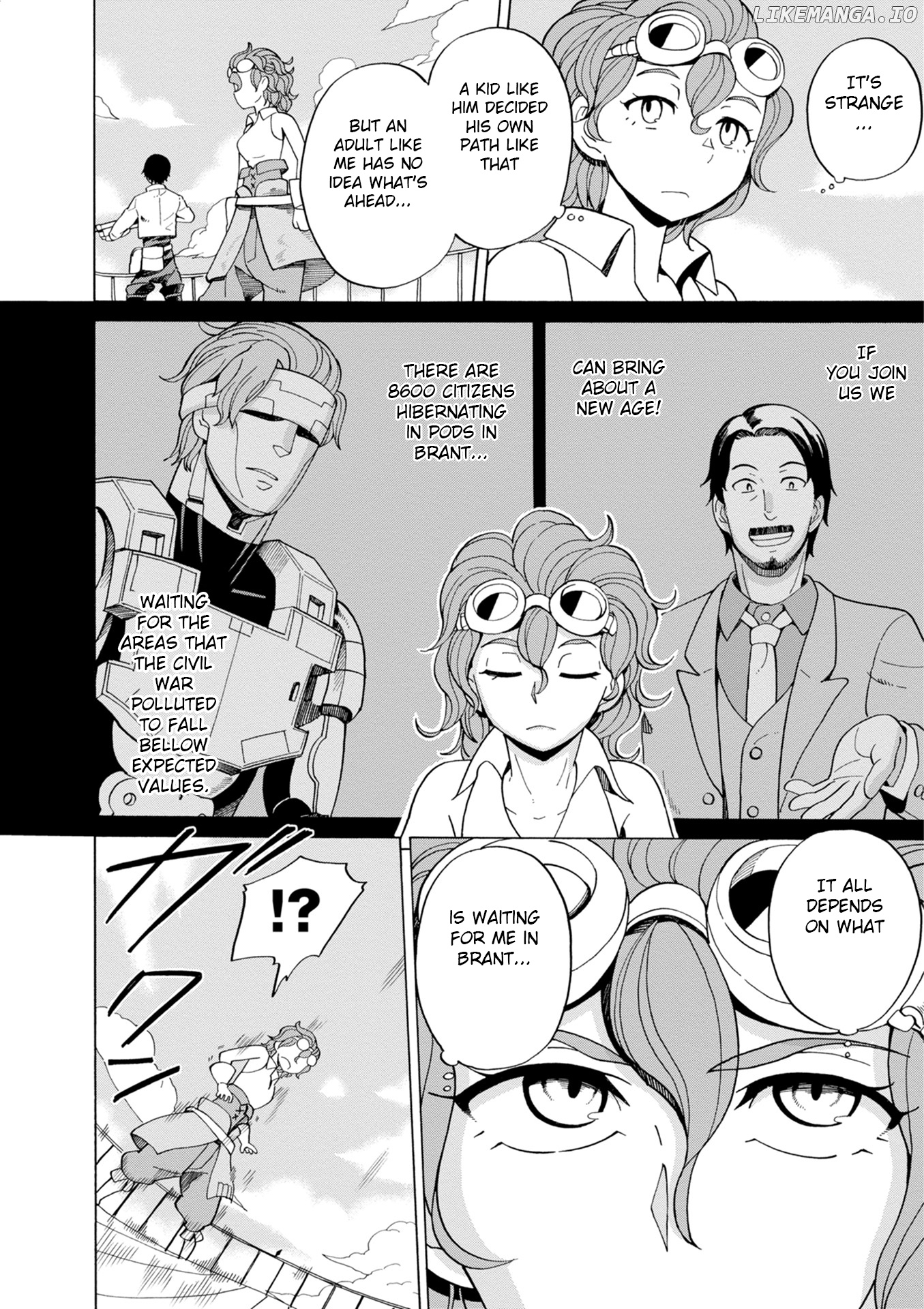 Asebi and Adventurers of Sky World Chapter 43 - page 14