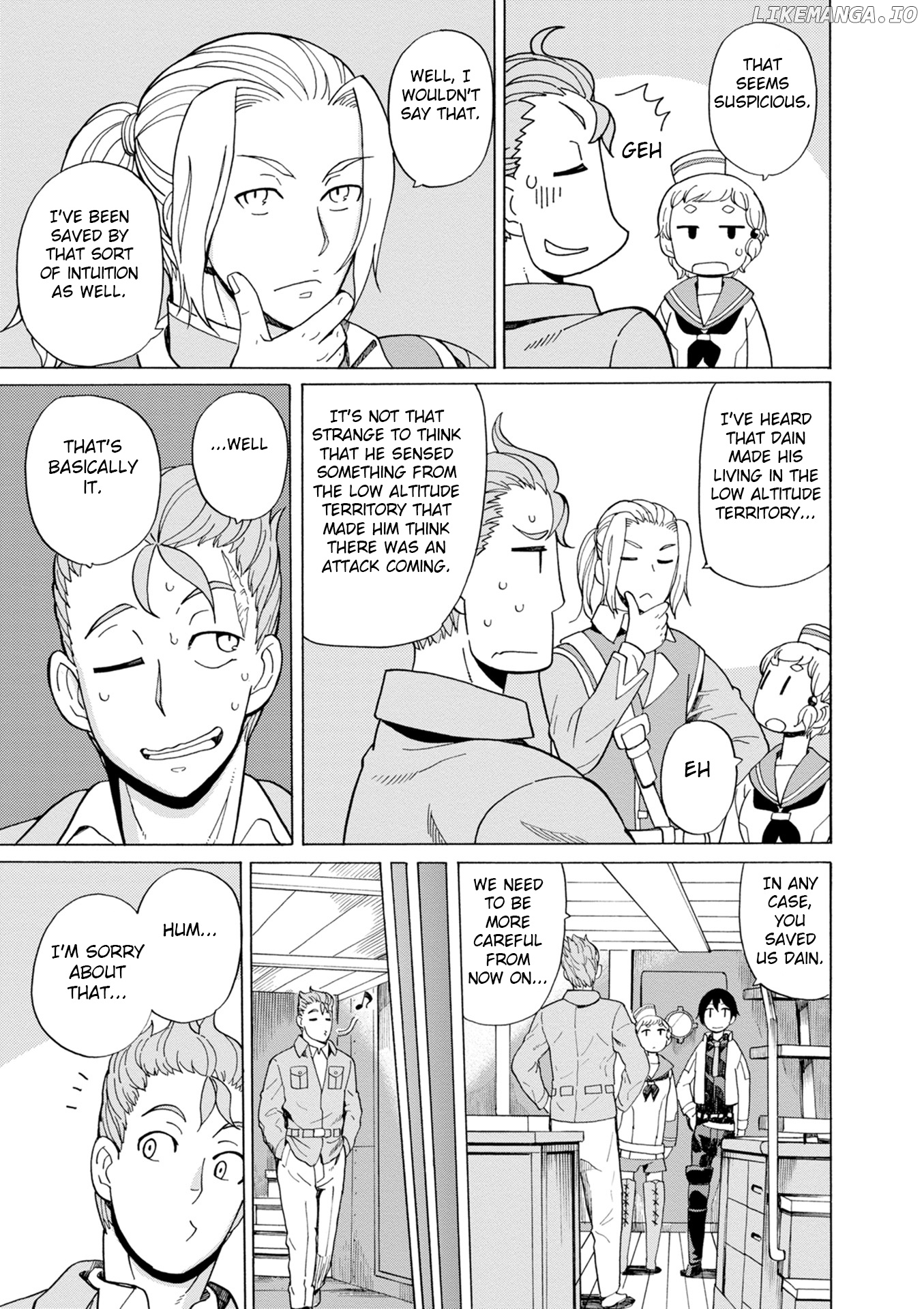 Asebi and Adventurers of Sky World Chapter 43 - page 26