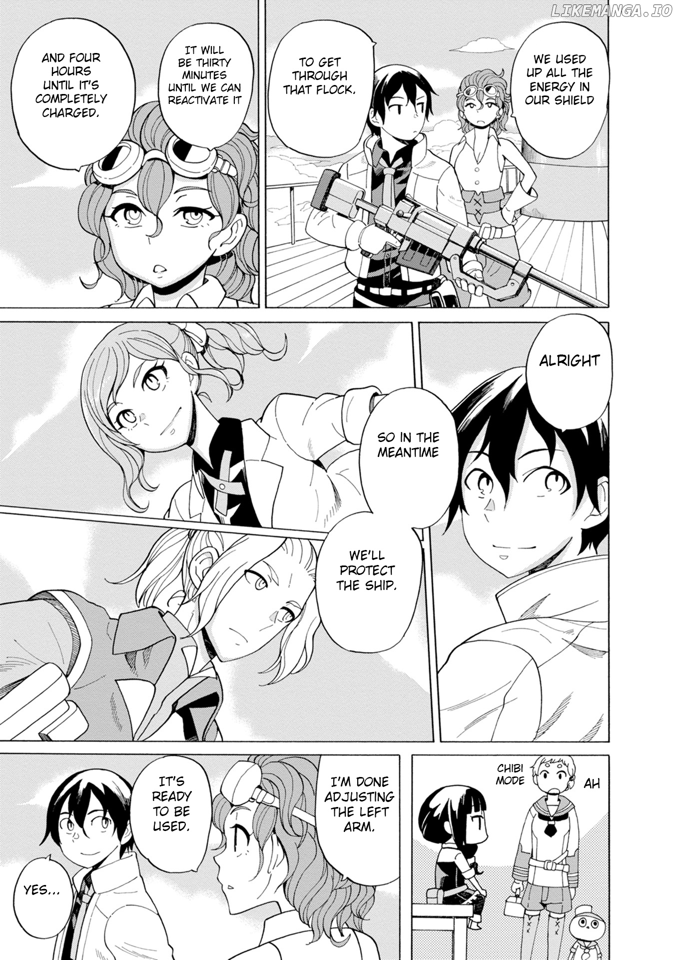 Asebi and Adventurers of Sky World Chapter 43 - page 5