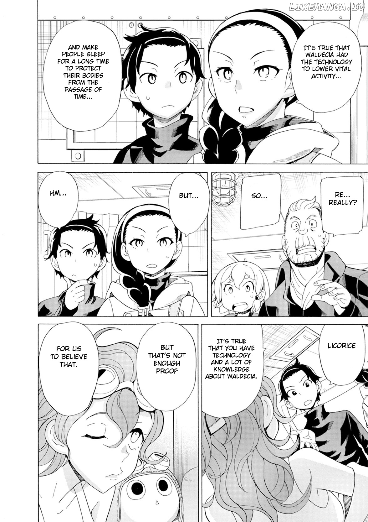 Asebi and Adventurers of Sky World Chapter 27 - page 12