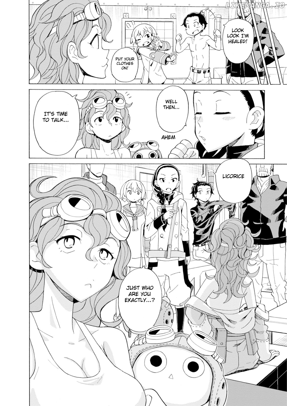Asebi and Adventurers of Sky World Chapter 27 - page 8