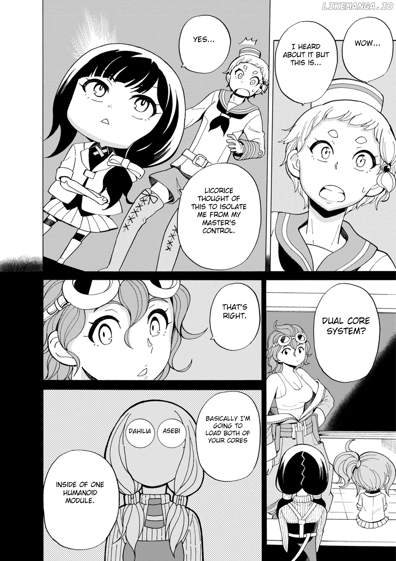 Asebi and Adventurers of Sky World Chapter 41 - page 22