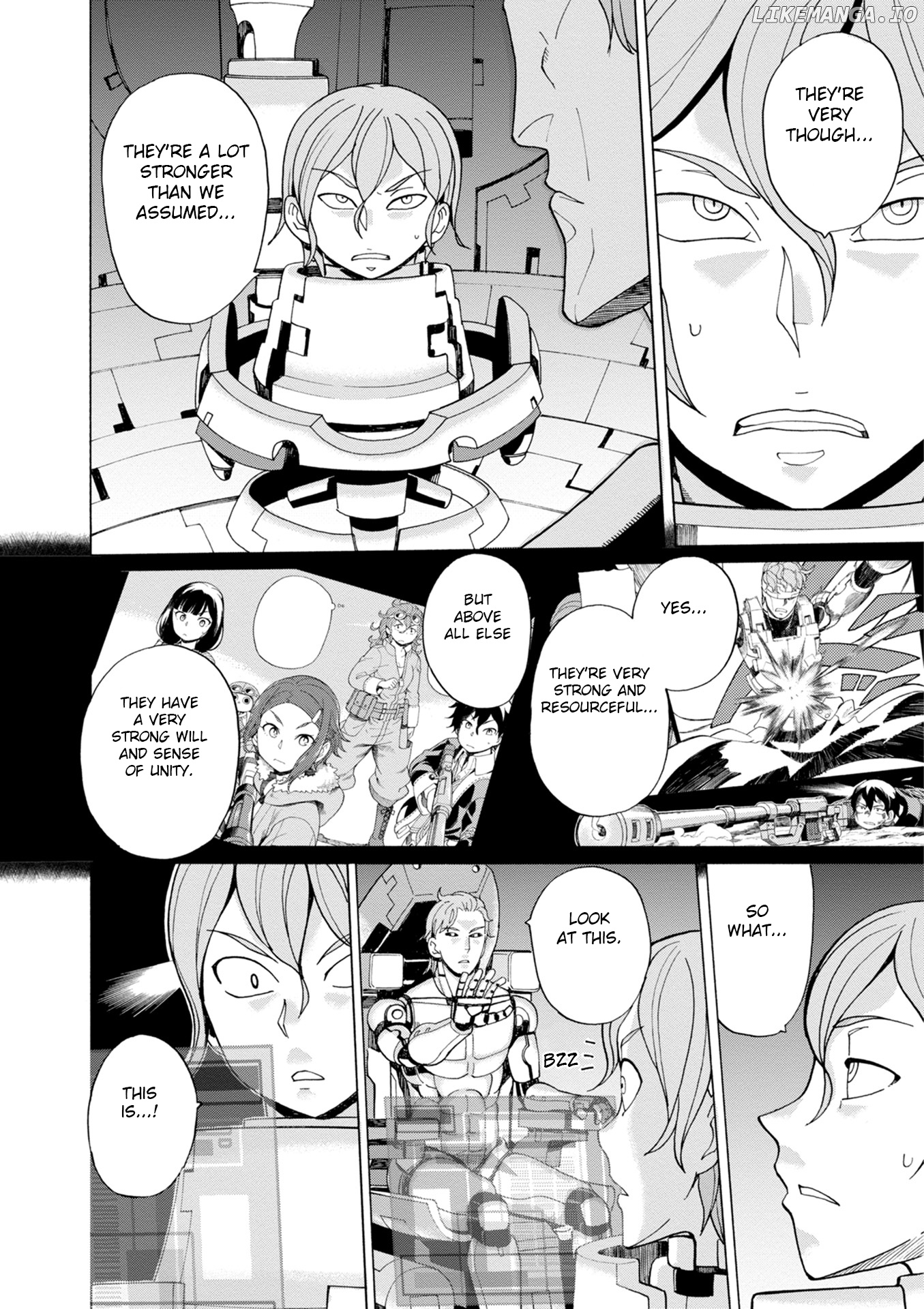 Asebi and Adventurers of Sky World Chapter 39 - page 32