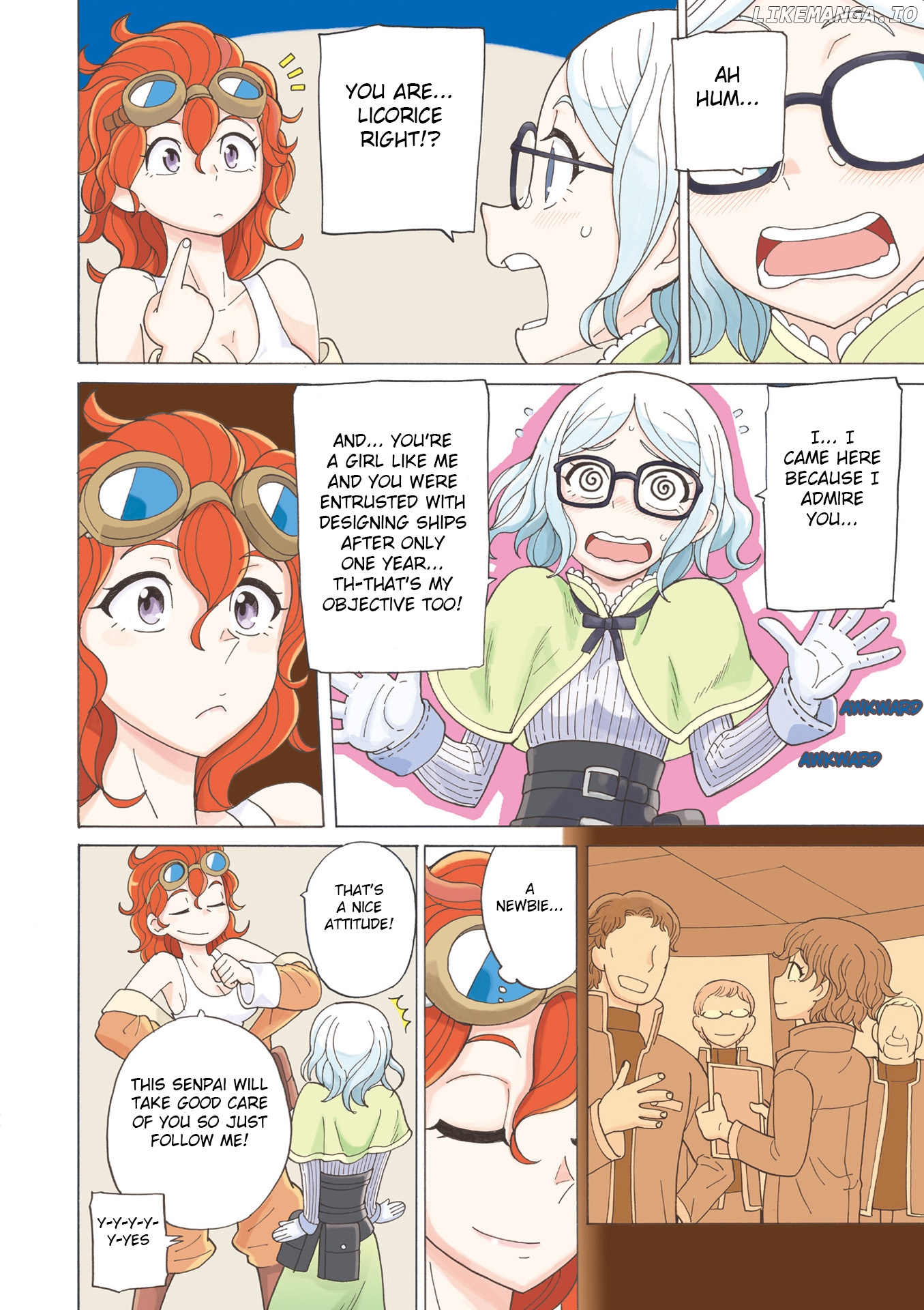 Asebi and Adventurers of Sky World Chapter 39 - page 4