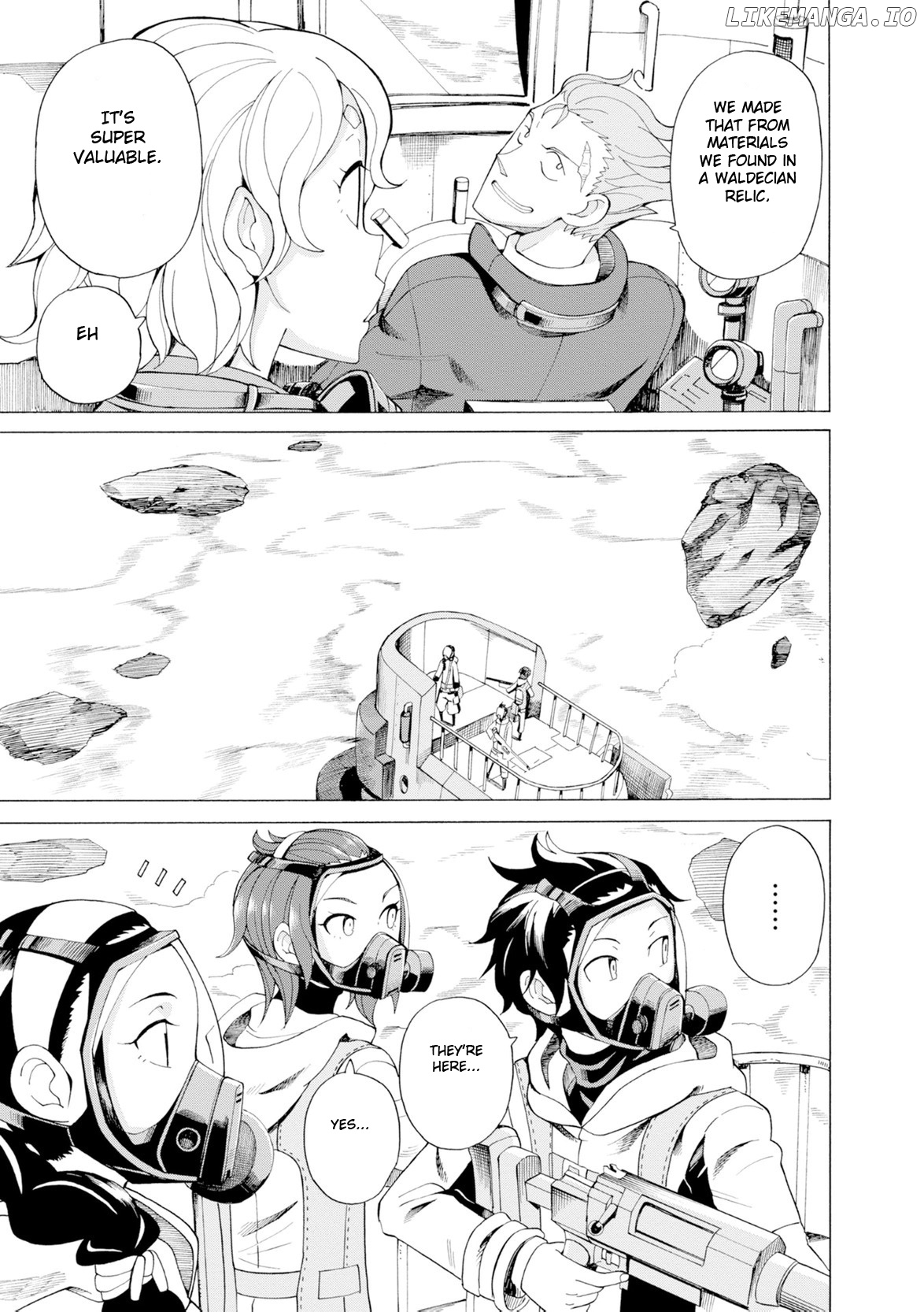 Asebi and Adventurers of Sky World Chapter 24 - page 13