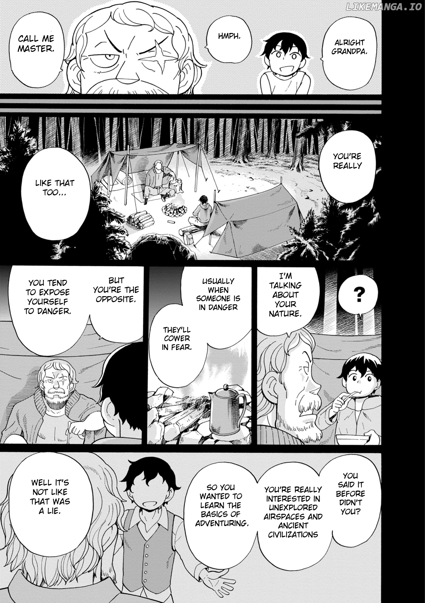 Asebi and Adventurers of Sky World Chapter 38 - page 33