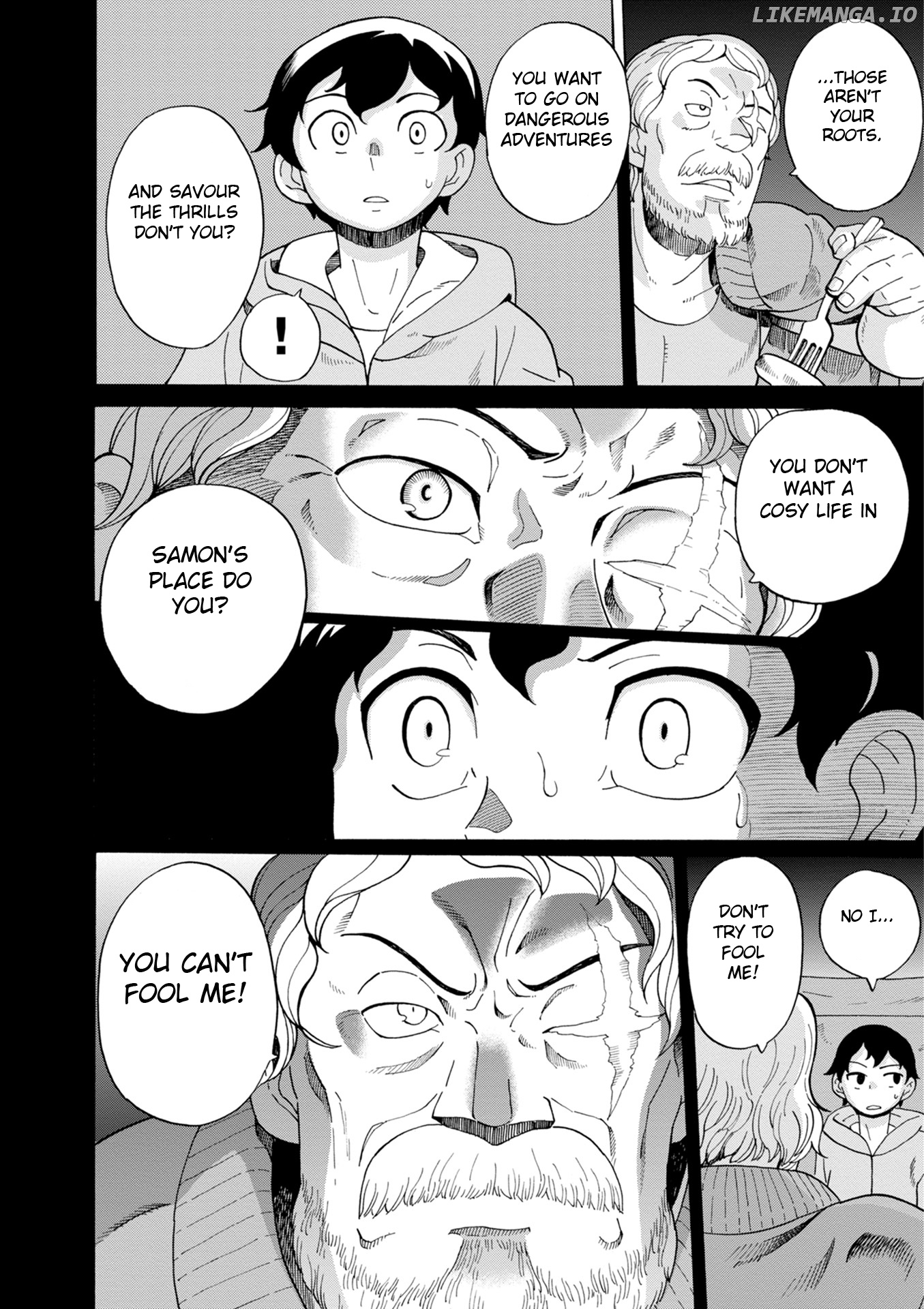 Asebi and Adventurers of Sky World Chapter 38 - page 34