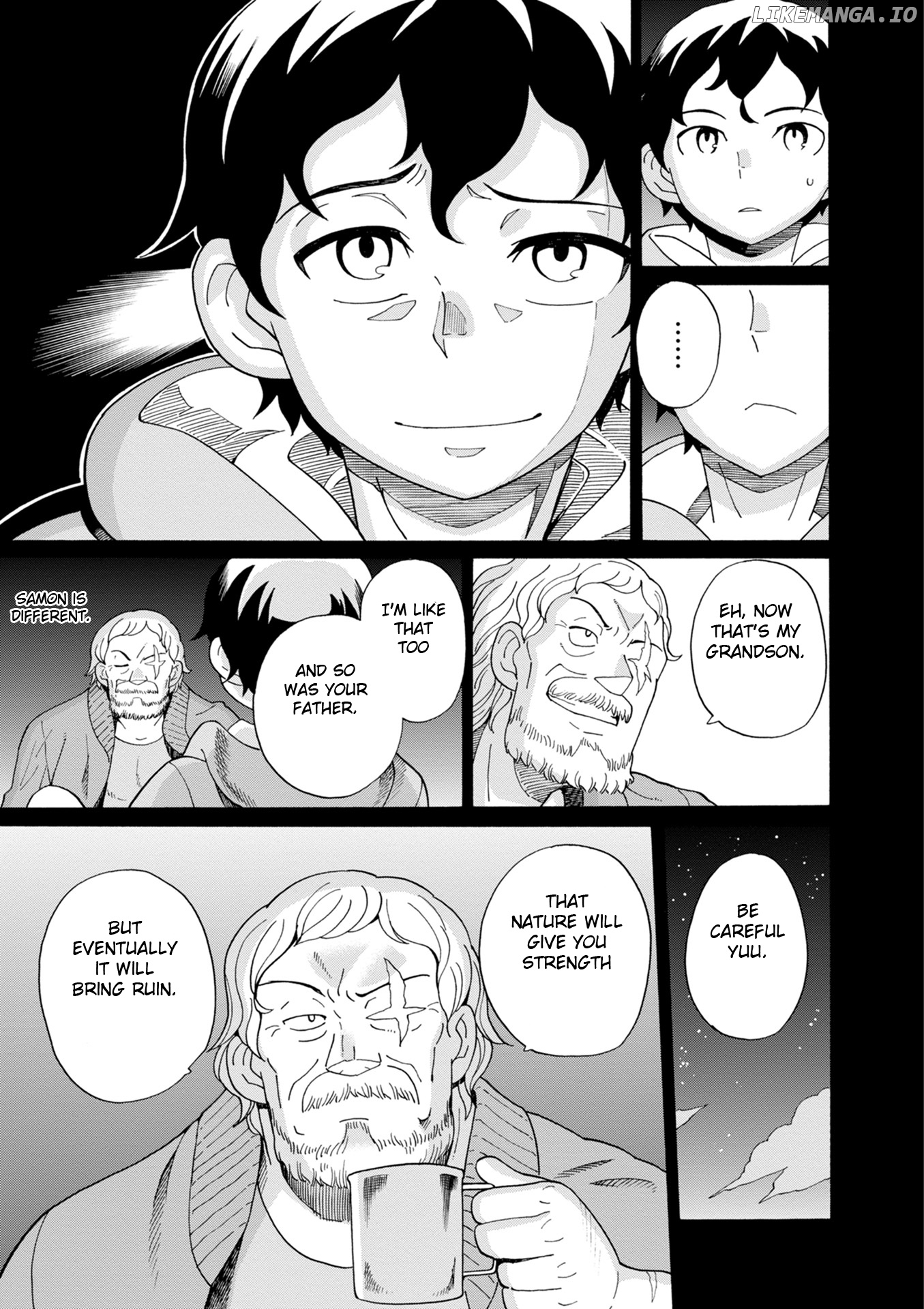 Asebi and Adventurers of Sky World Chapter 38 - page 35