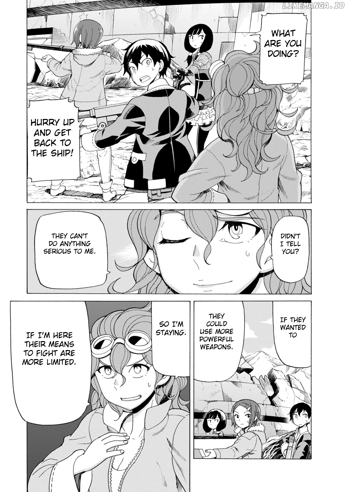 Asebi and Adventurers of Sky World Chapter 35 - page 19