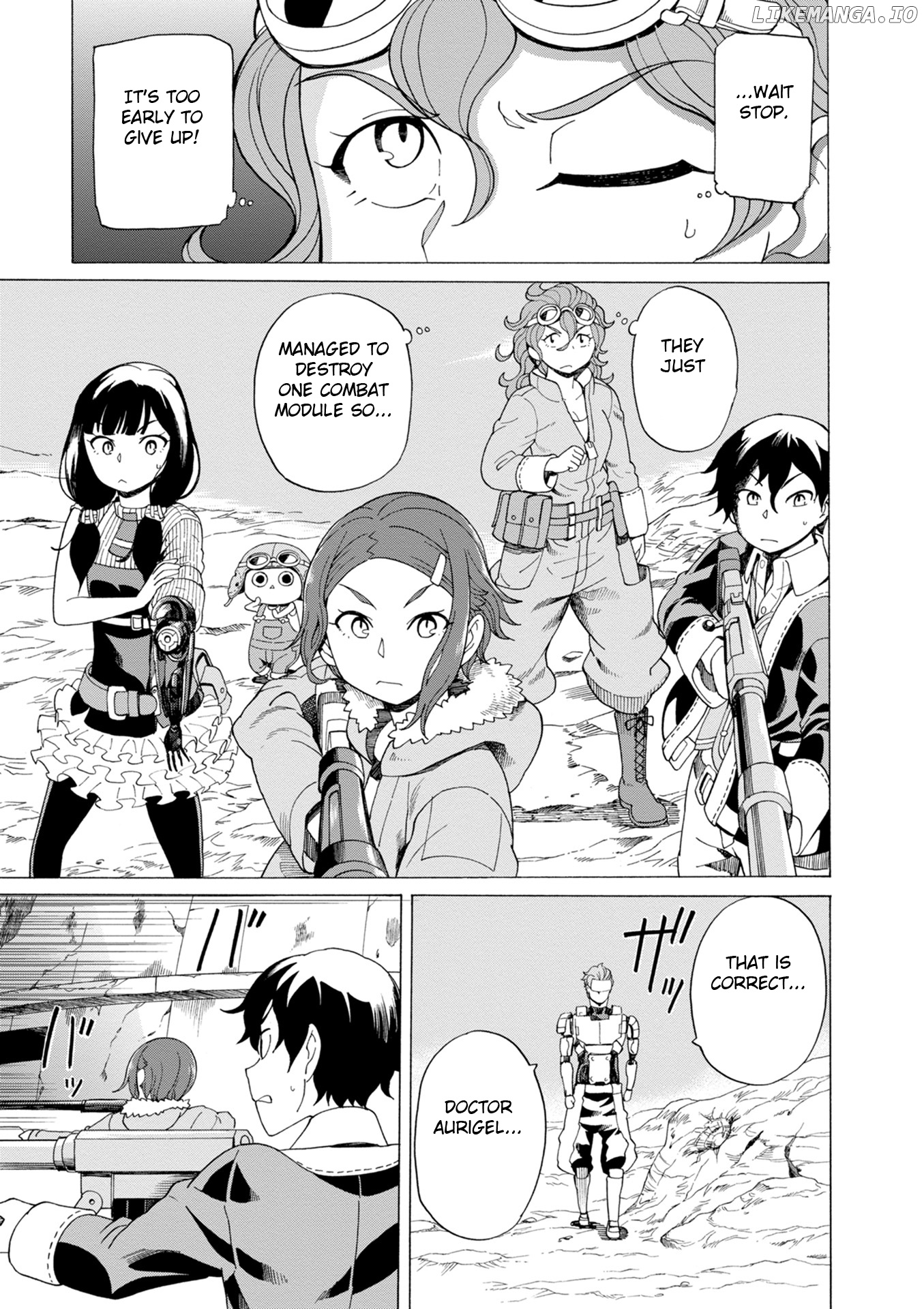 Asebi and Adventurers of Sky World Chapter 35 - page 21