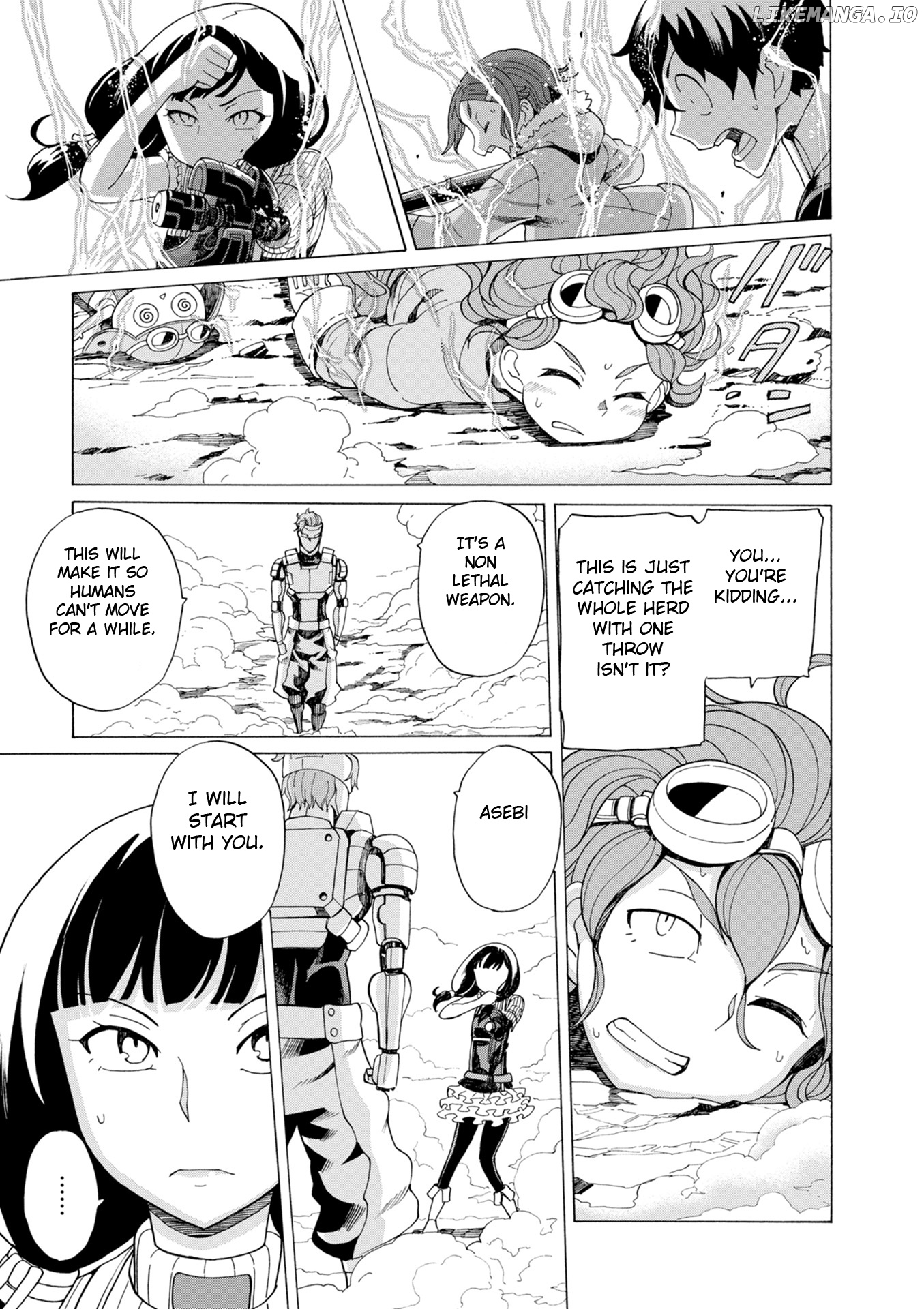 Asebi and Adventurers of Sky World Chapter 35 - page 24
