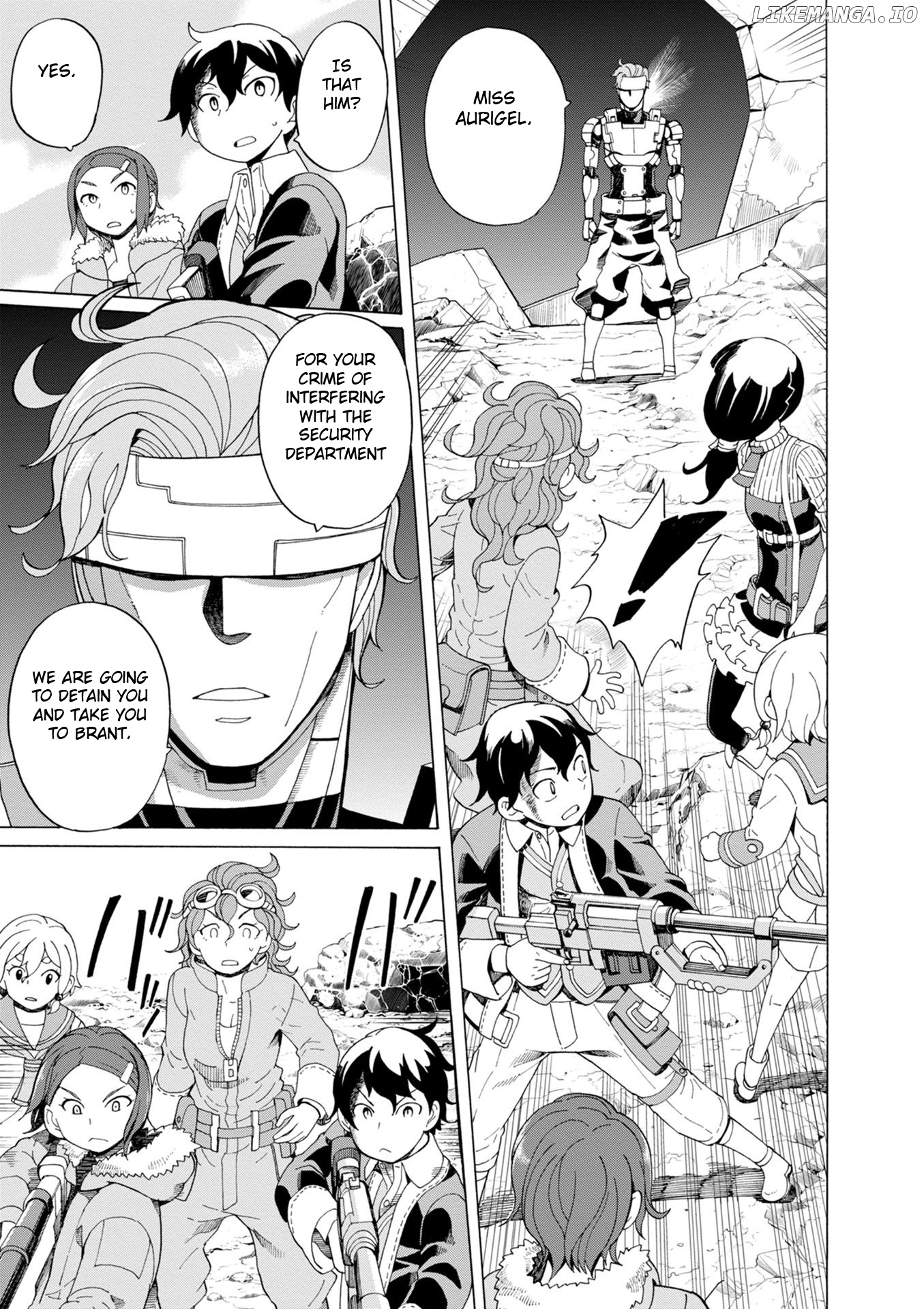 Asebi and Adventurers of Sky World Chapter 35 - page 5