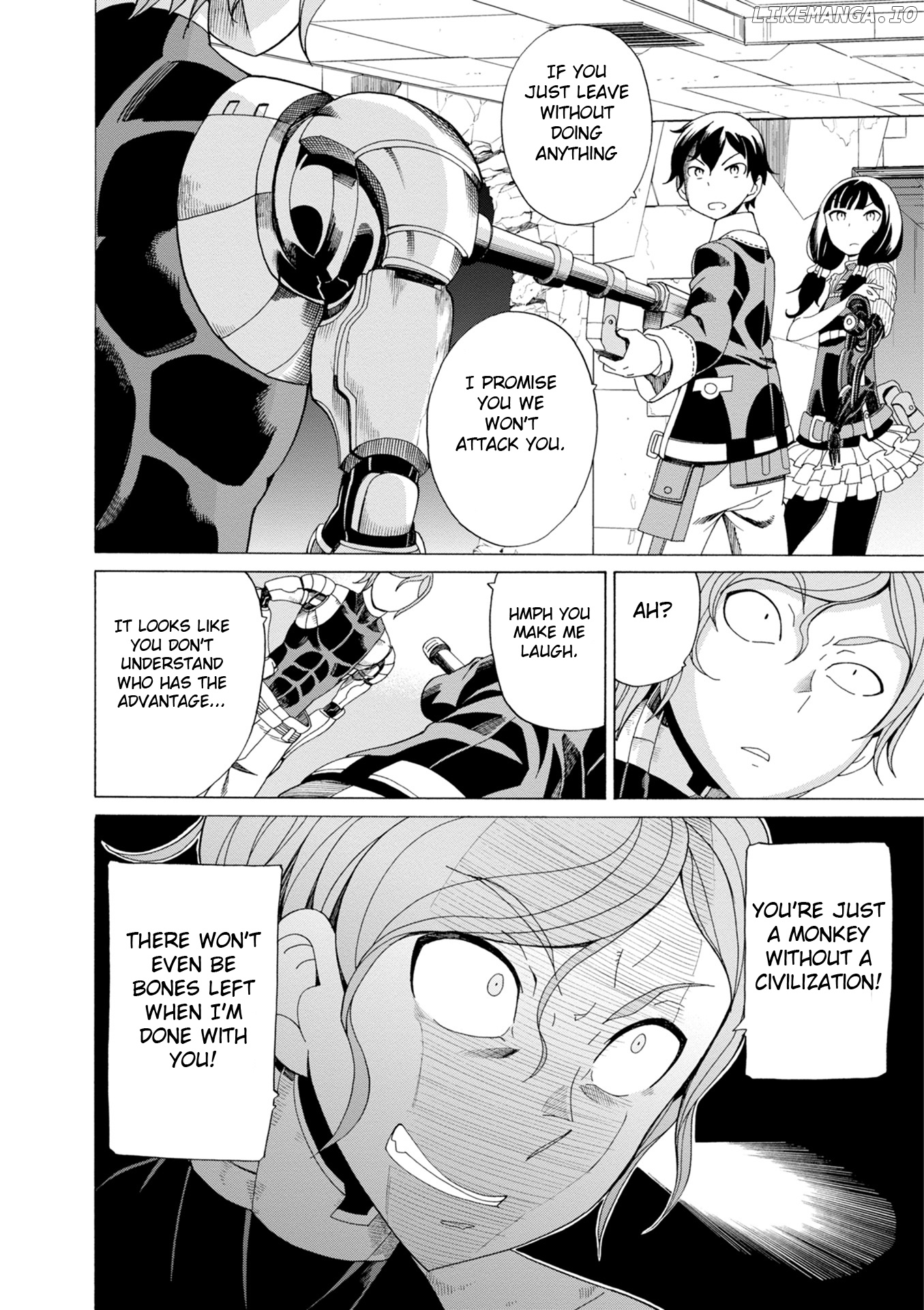Asebi and Adventurers of Sky World Chapter 33 - page 22