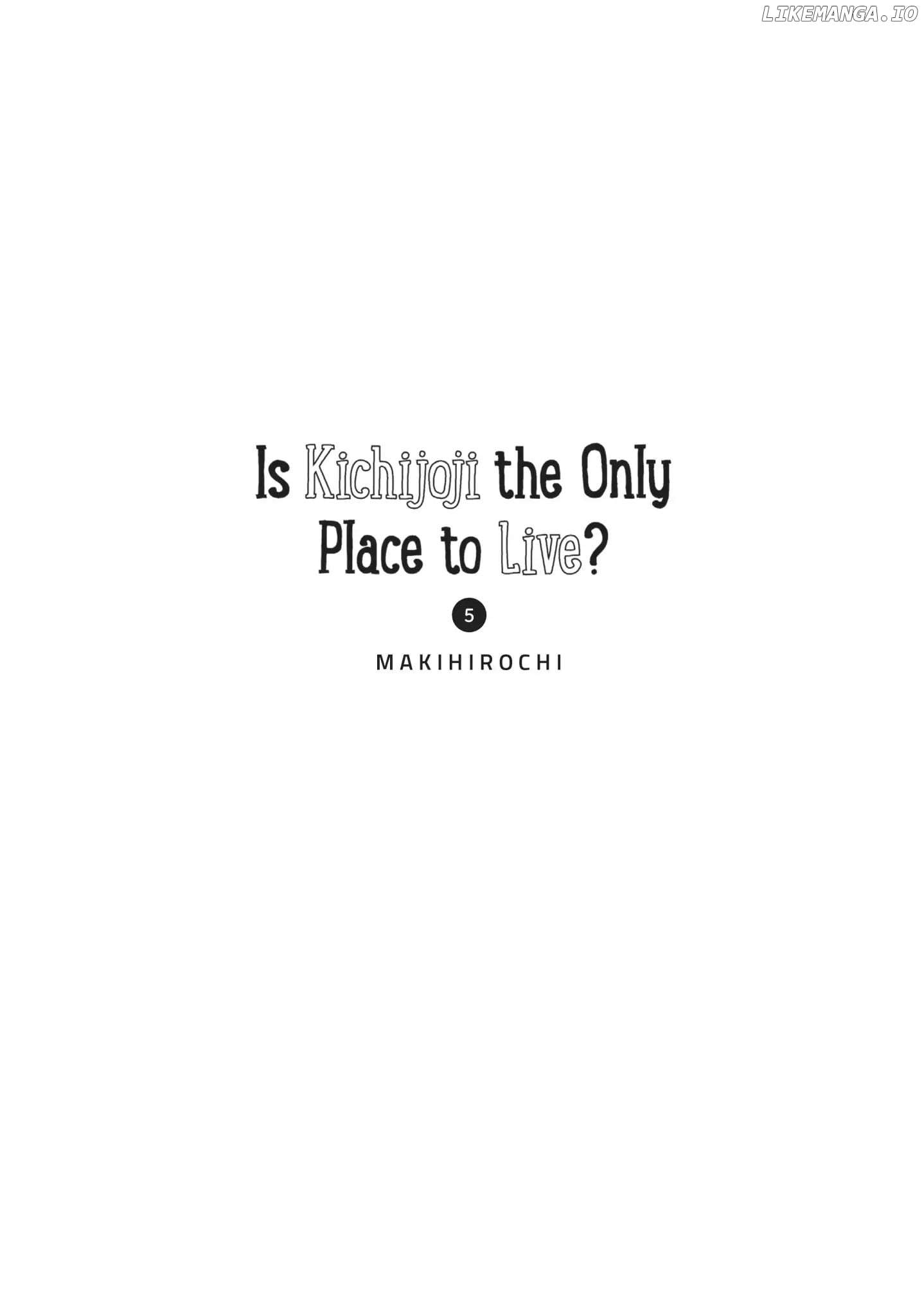 Is Kichijoji the Only Place to Live? chapter 21 - page 2