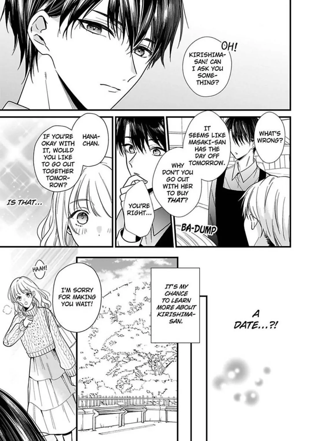 Hana-chan Gentei Kareshi - Konya mo Amaku Ijiwaru ni Semarareteimasu Chapter 3 - page 6