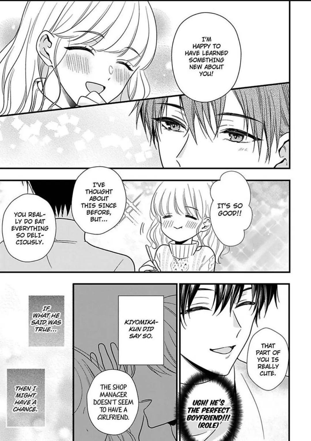 Hana-chan Gentei Kareshi - Konya mo Amaku Ijiwaru ni Semarareteimasu Chapter 3 - page 10