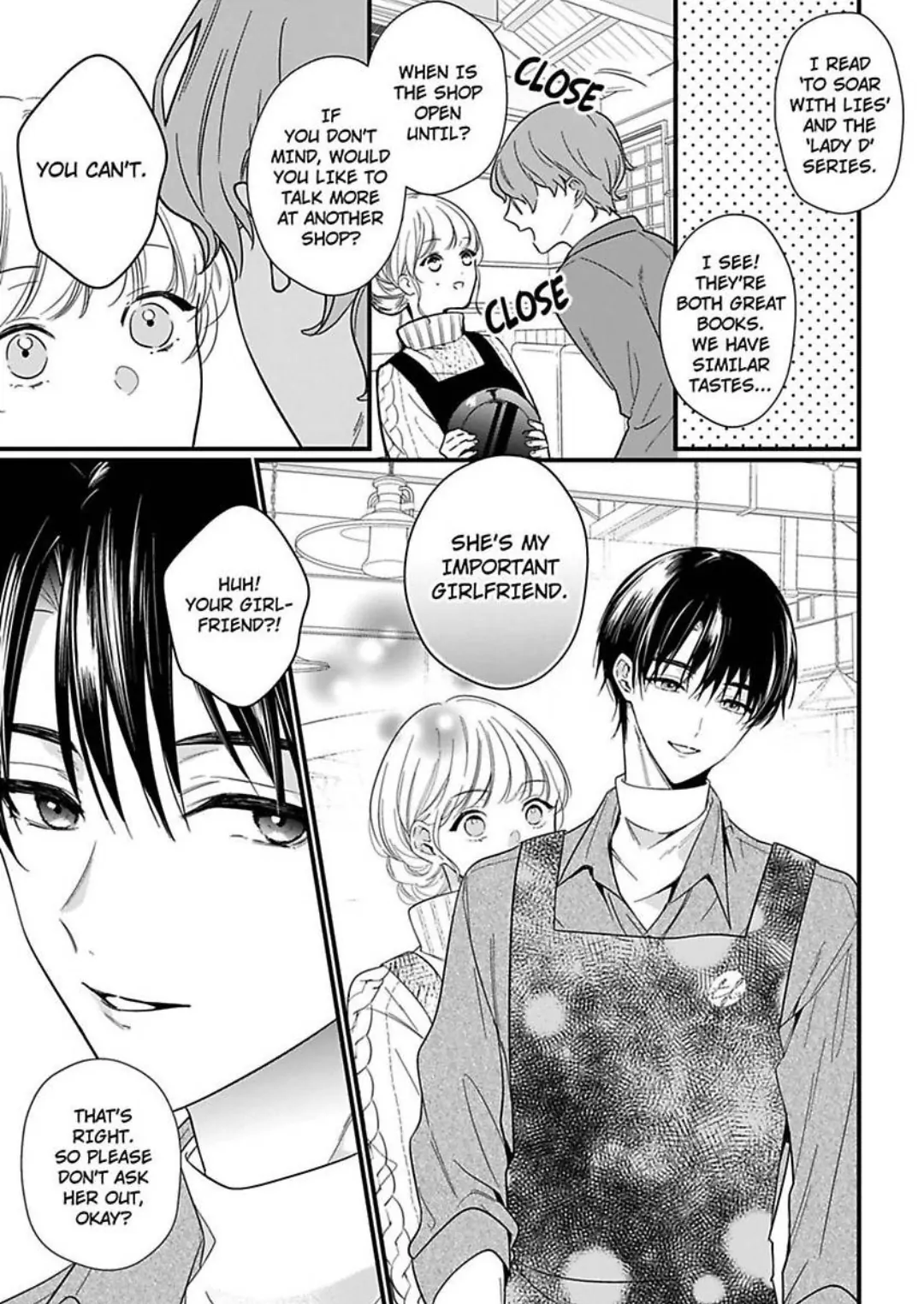 Hana-chan Gentei Kareshi - Konya mo Amaku Ijiwaru ni Semarareteimasu Chapter 4 - page 7