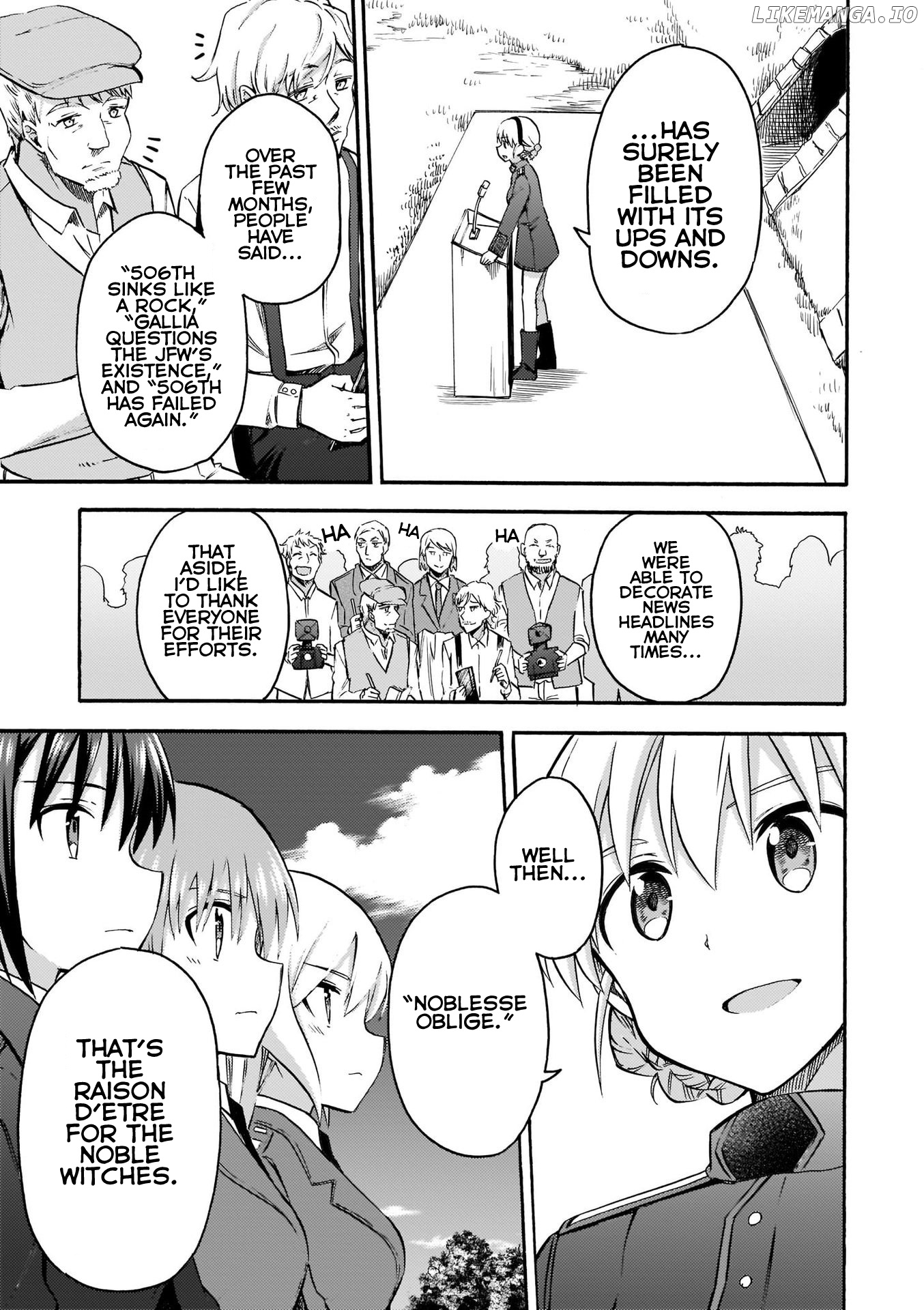 Noble Witches - 506th Joint Fighter Wing chapter 17 - page 28