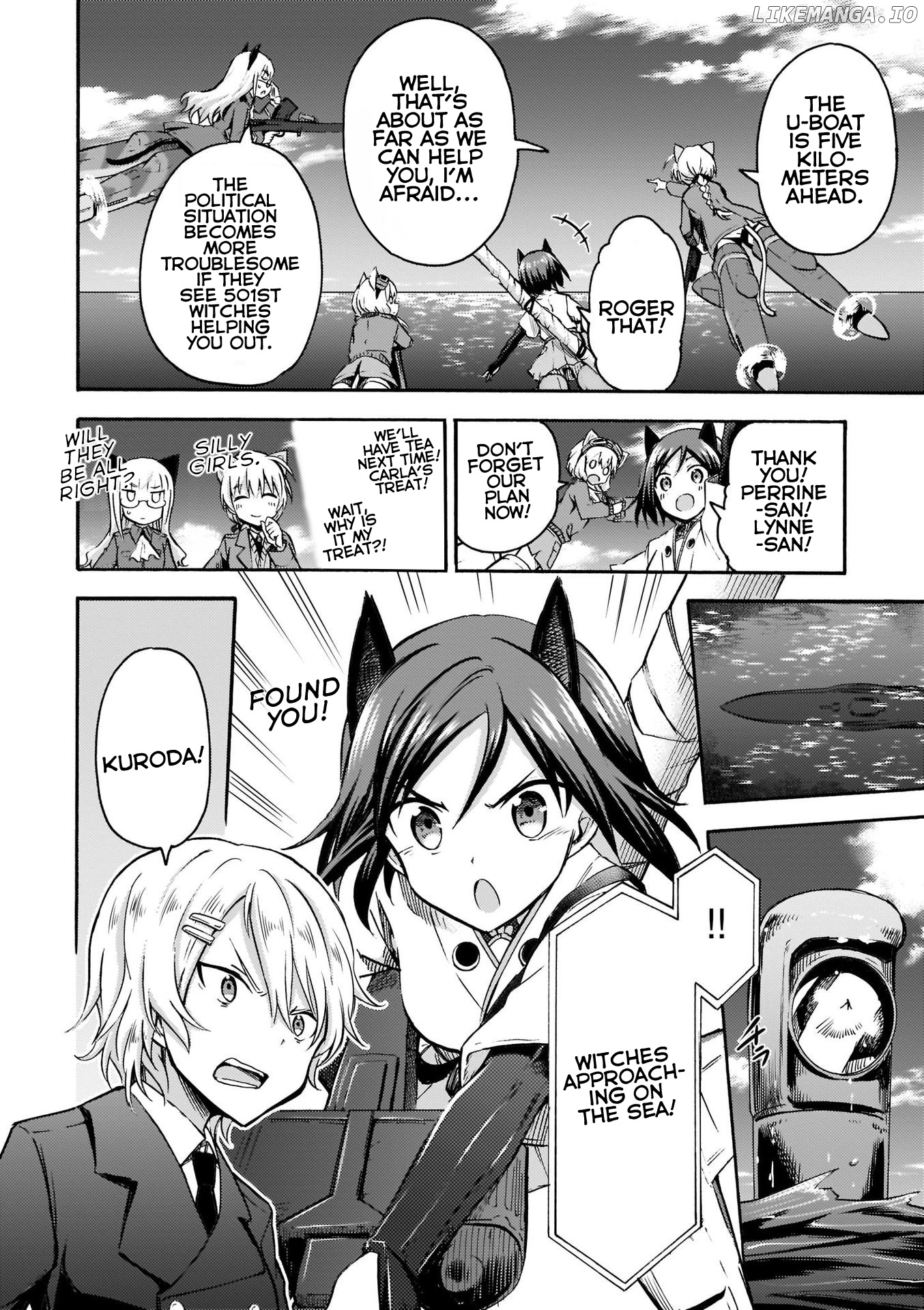 Noble Witches - 506th Joint Fighter Wing chapter 17 - page 4