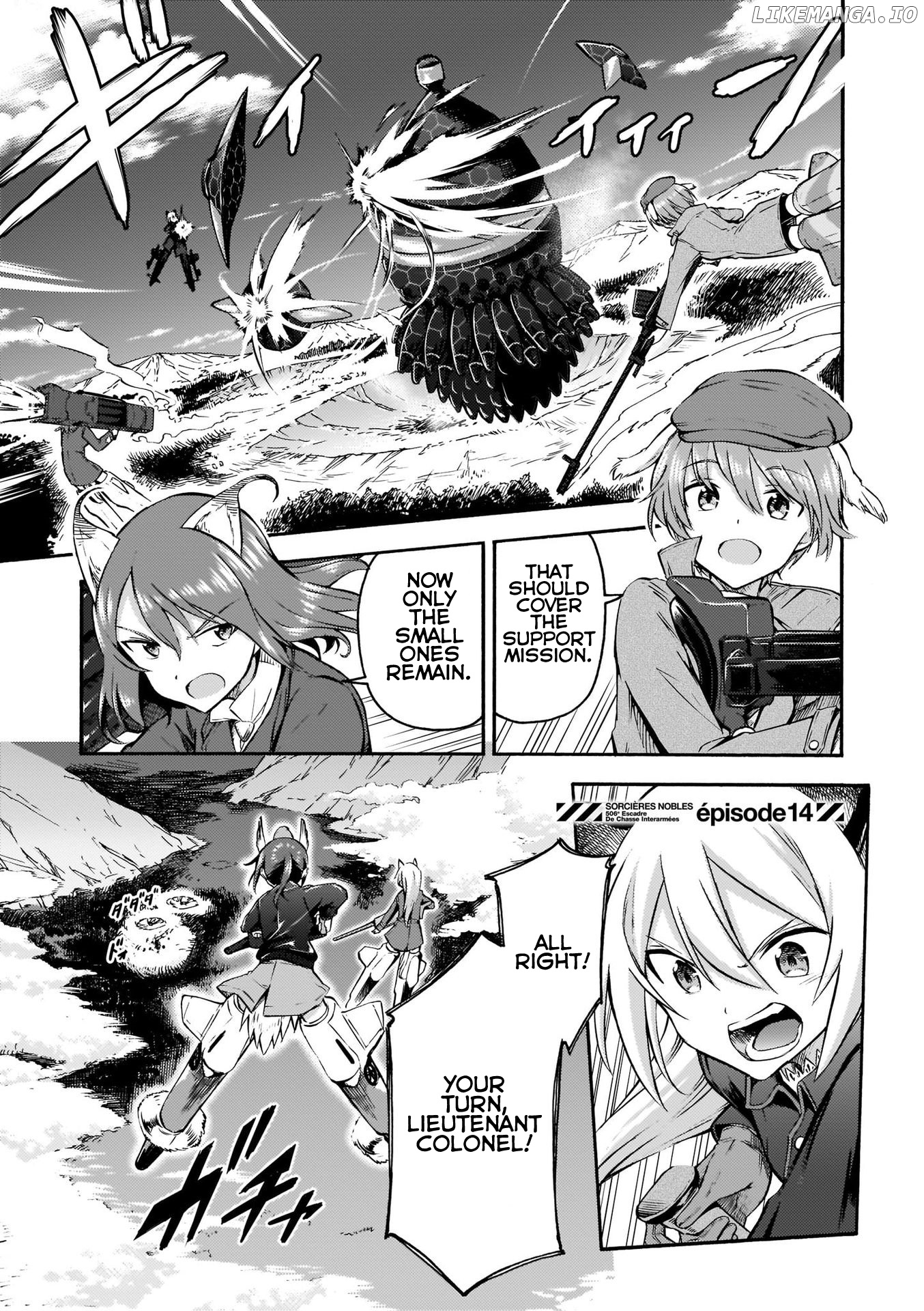Noble Witches - 506th Joint Fighter Wing chapter 14 - page 1
