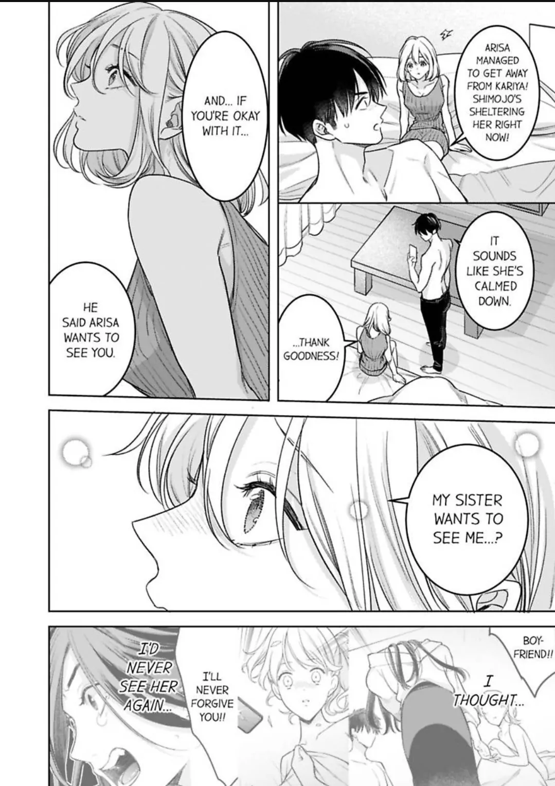 Netafuri Shitemo Muda Dakara Aneno Kareshiga Watashi wo Yobau Chapter 135 - page 8