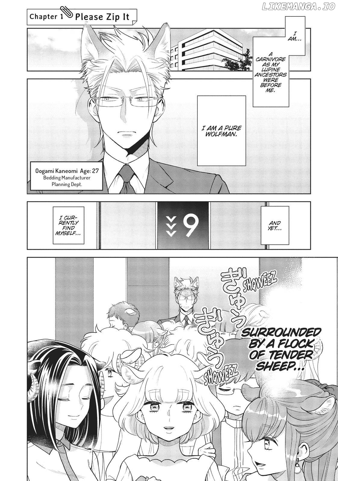I'm a Wolf, but My Boss is a Sheep Chapter 1 - page 4
