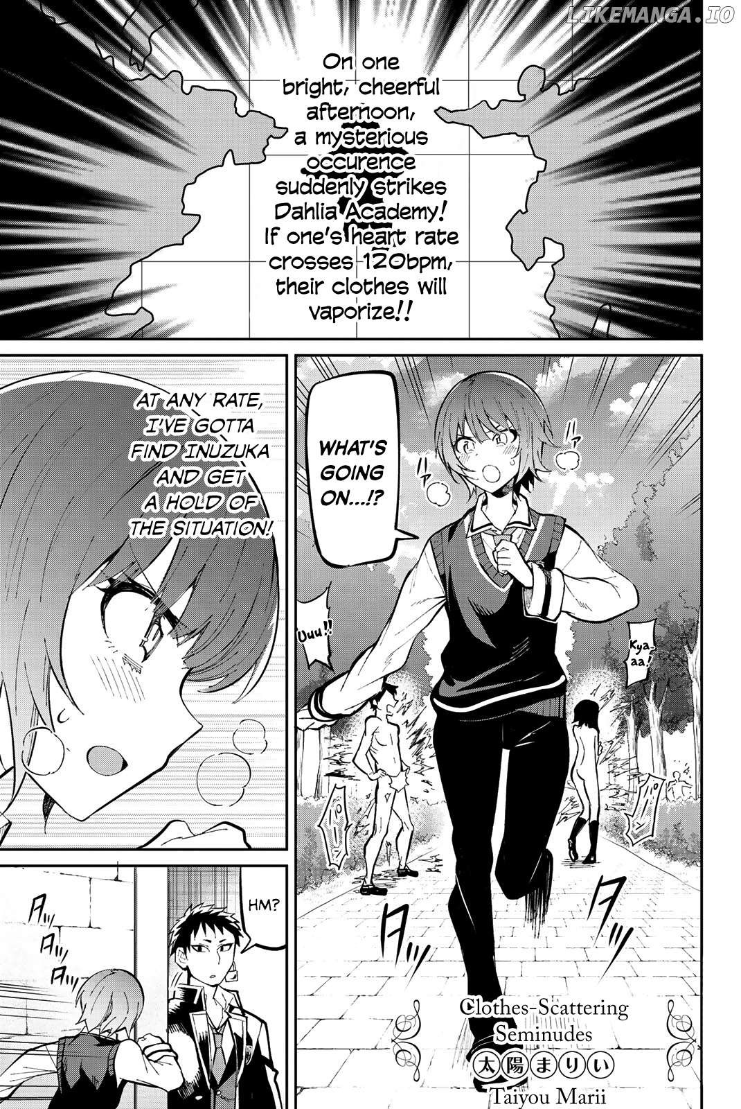 Kishuku Gakkou no Juliet - The Official Anthology chapter 3 - page 1