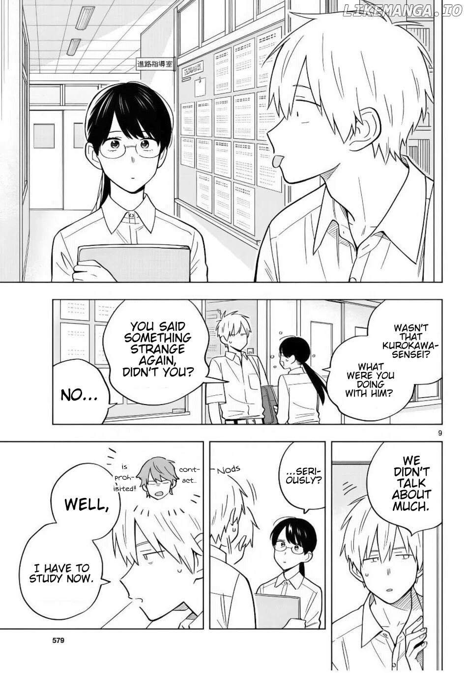 The Teacher Can Not Tell Me Love chapter 39 - page 11