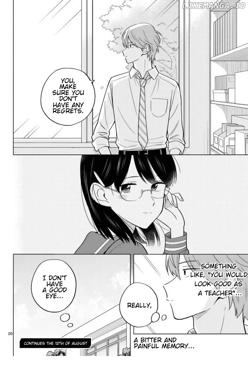 The Teacher Can Not Tell Me Love chapter 39 - page 22