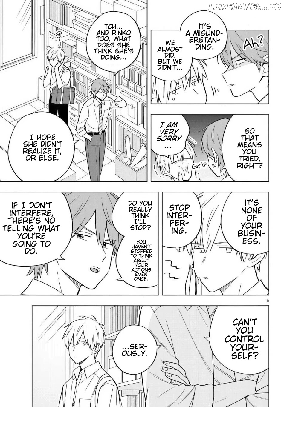 The Teacher Can Not Tell Me Love chapter 39 - page 6