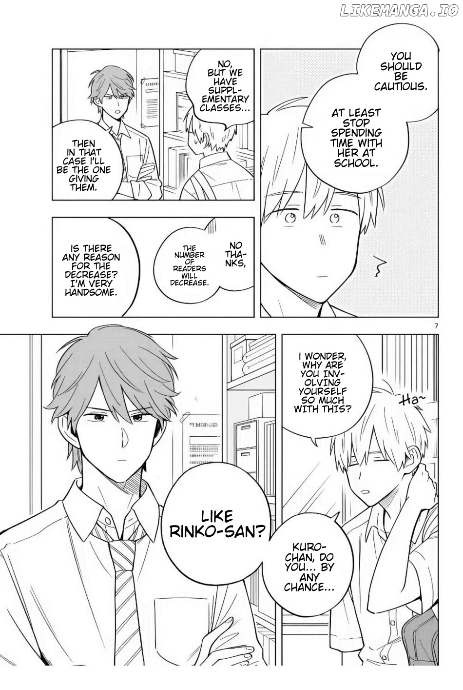 The Teacher Can Not Tell Me Love chapter 39 - page 9