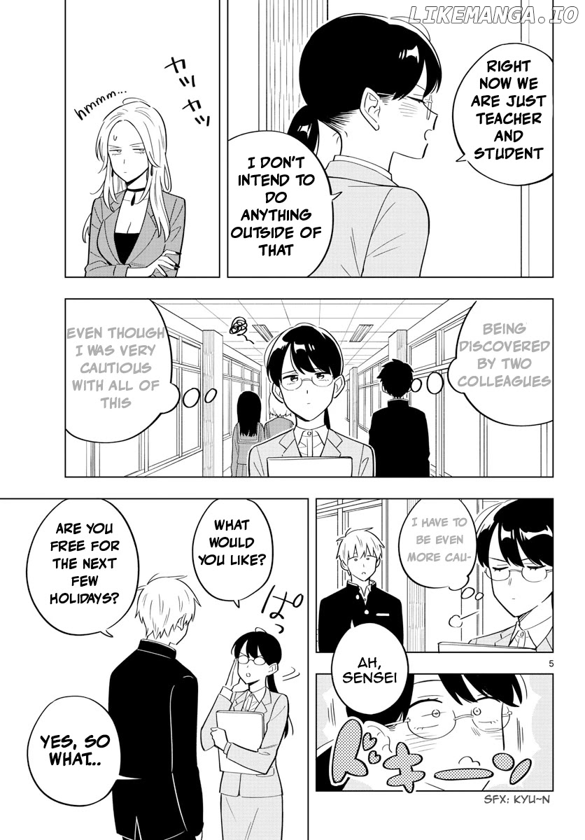 The Teacher Can Not Tell Me Love chapter 32 - page 5