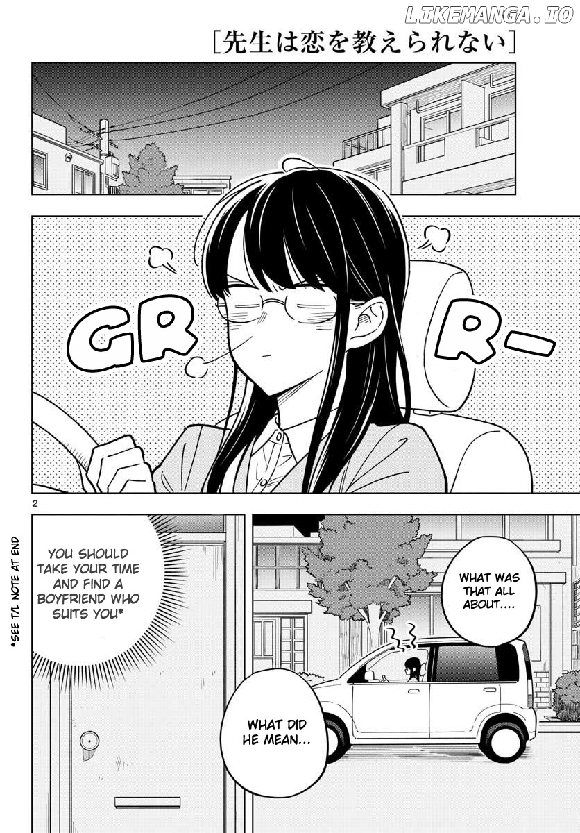 The Teacher Can Not Tell Me Love chapter 30 - page 2