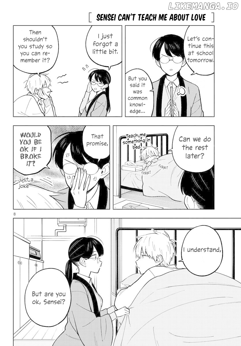 The Teacher Can Not Tell Me Love chapter 24 - page 8
