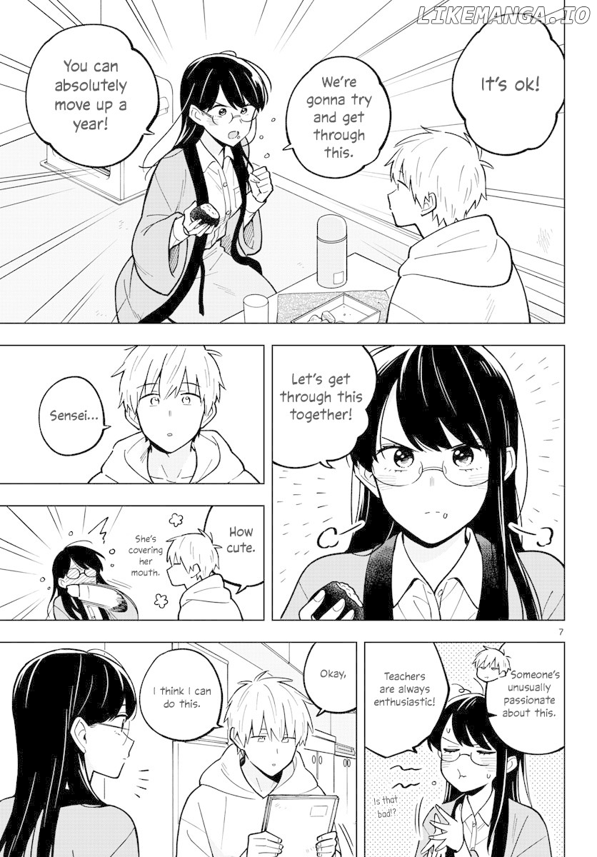 The Teacher Can Not Tell Me Love chapter 25 - page 7