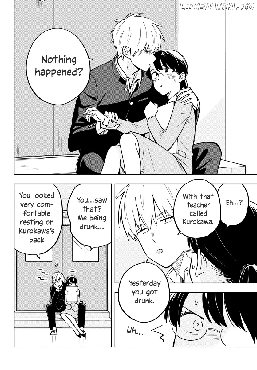 The Teacher Can Not Tell Me Love chapter 28 - page 10
