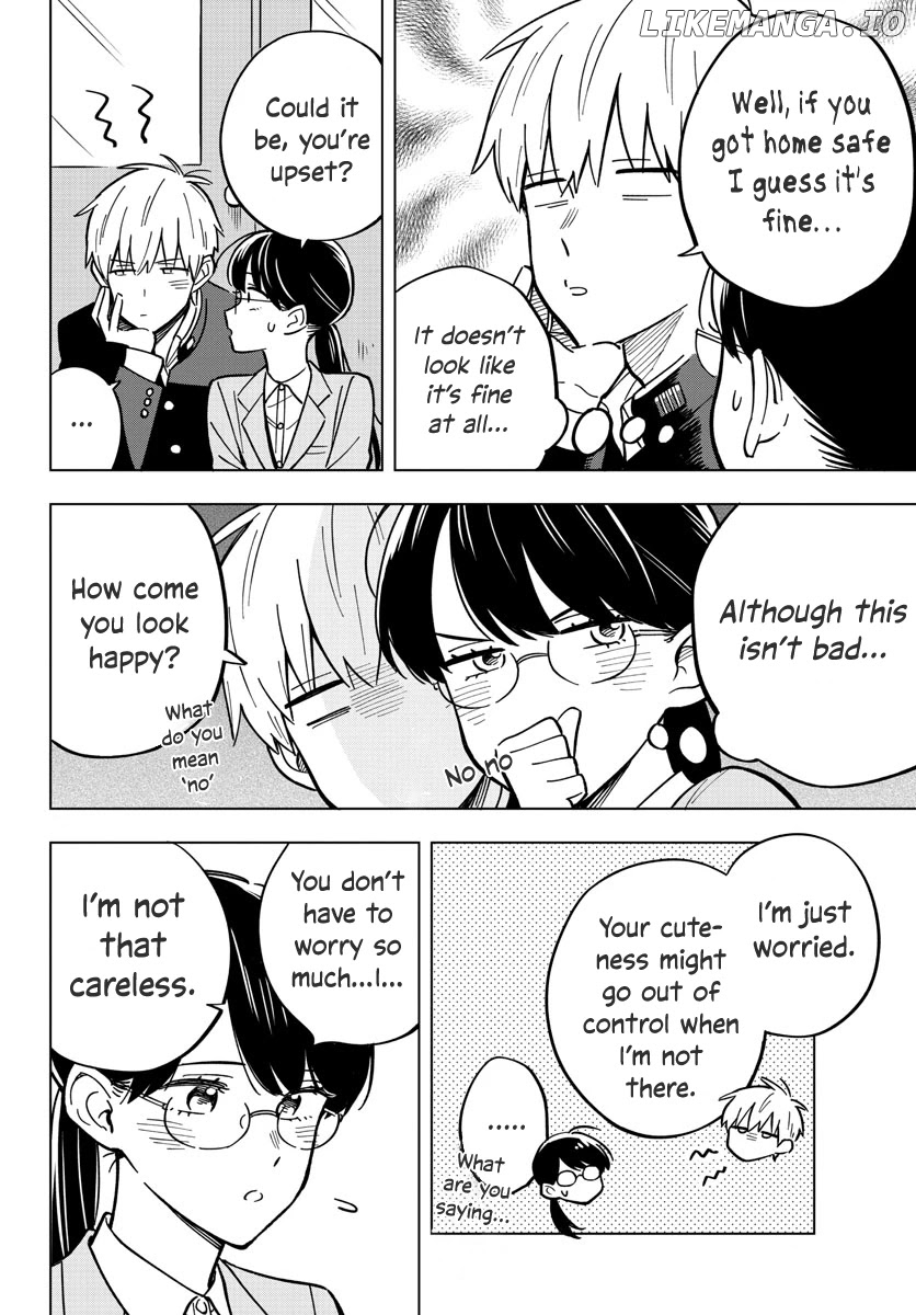 The Teacher Can Not Tell Me Love chapter 28 - page 12